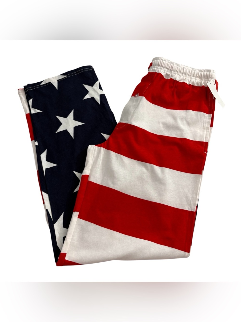 Bioworld American Flag Print Patriotic Sleep Pajama Pants Men’s Small NWT